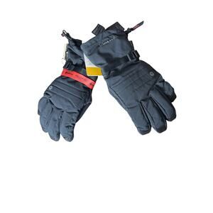 NWT Woman's Marmot Black Goretex Snoasis Ski Gloves Sz L